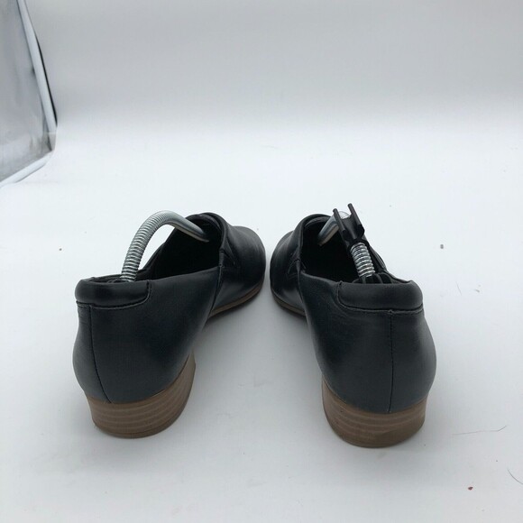 Clarks Collection Juliet Palm Loafer Women's 7.5 M Black Casual Shoe Comfort - Picture 2 of 9